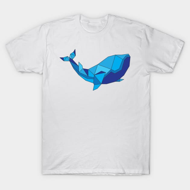 White orca, well blue for now. T-Shirt by SeriousMustache